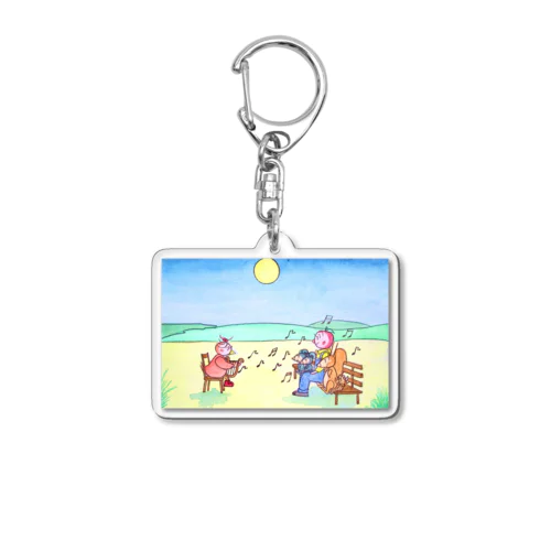 「ピピのつばさ」ピピの音楽会 Acrylic Key Chain