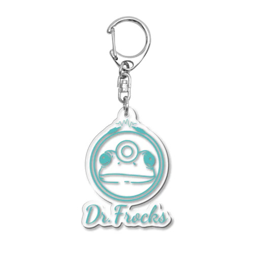 Dr.Frocks アクリルキーホルダー (ハンサムターコイズ！！) Acrylic Key Chain