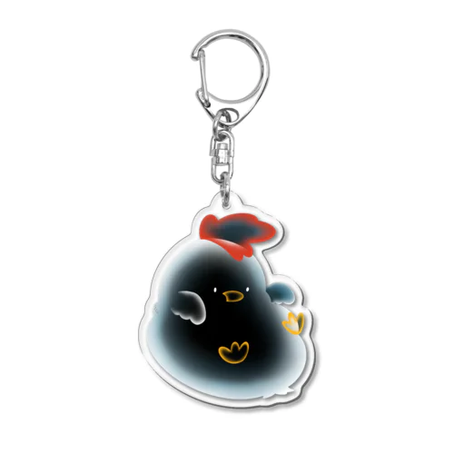 ゴーストNIWATORI Acrylic Key Chain