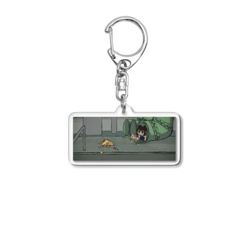 ミヨちゃん３ Acrylic Key Chain