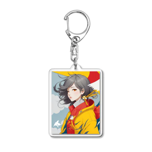 大正レトロJYOSI Acrylic Key Chain