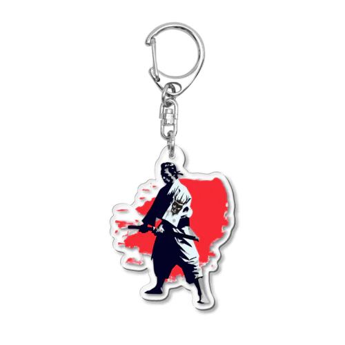 SAMURAI Acrylic Key Chain