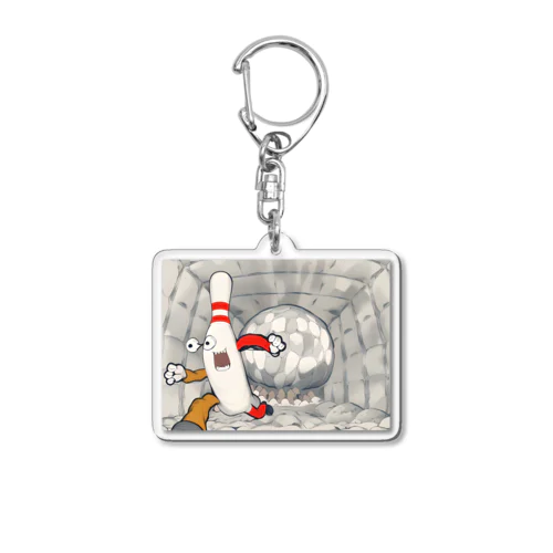 逃げ逃げのピン Acrylic Key Chain