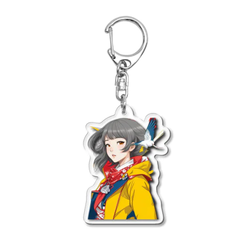 大正レトロJYOSI　レイナ Acrylic Key Chain