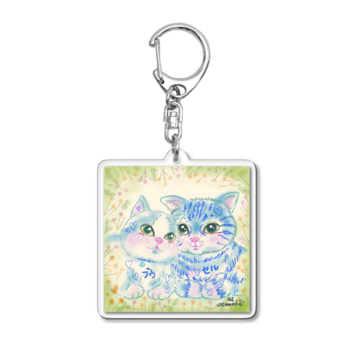 ブウちゃんとセルちゃん Acrylic Key Chain