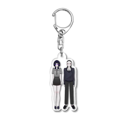 主人公のあくりるきーほるだー Acrylic Key Chain