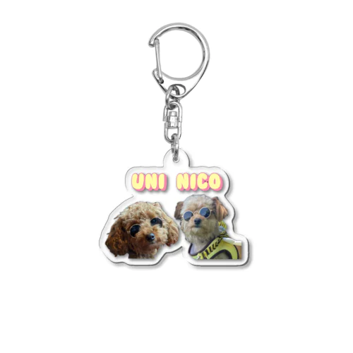 uni nico Acrylic Key Chain