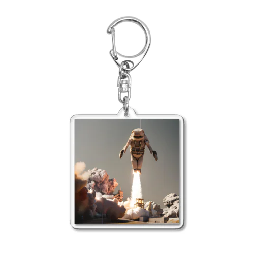 宇宙人シリーズ Acrylic Key Chain