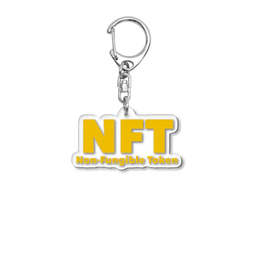 NFTロゴアイテム Acrylic Key Chain