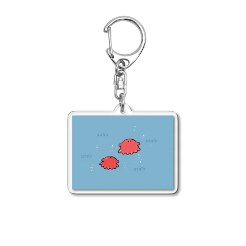 限定品 メンダコグッズ Acrylic Key Chain