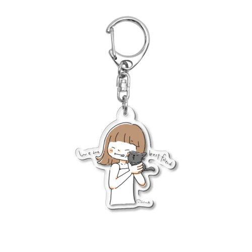 best friend  Acrylic Key Chain