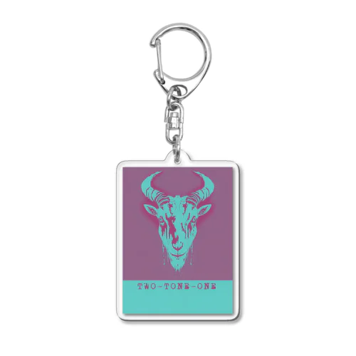 TWO-TONE-ONE Acrylic Key Chain