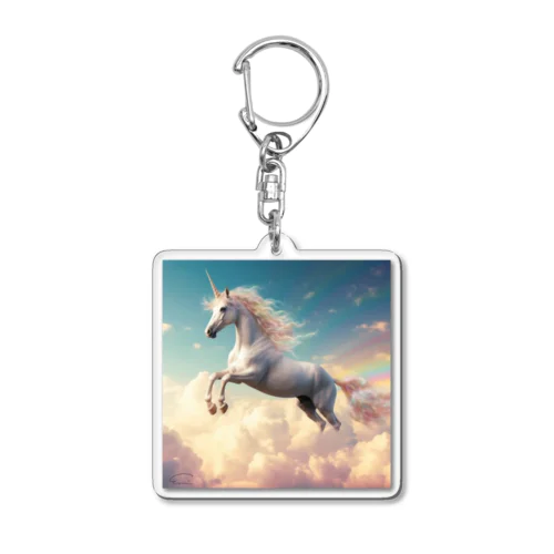 Unicorn Acrylic Key Chain