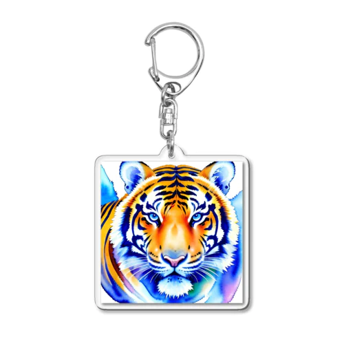 ワイルドな虎🐯 Acrylic Key Chain