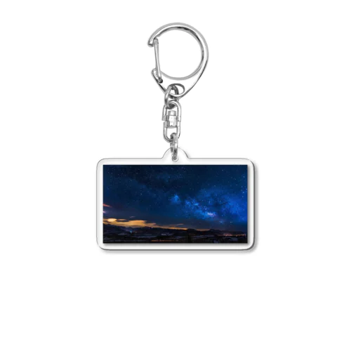 夜空の輝き Acrylic Key Chain