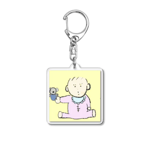 ぽこたんグッズ Acrylic Key Chain