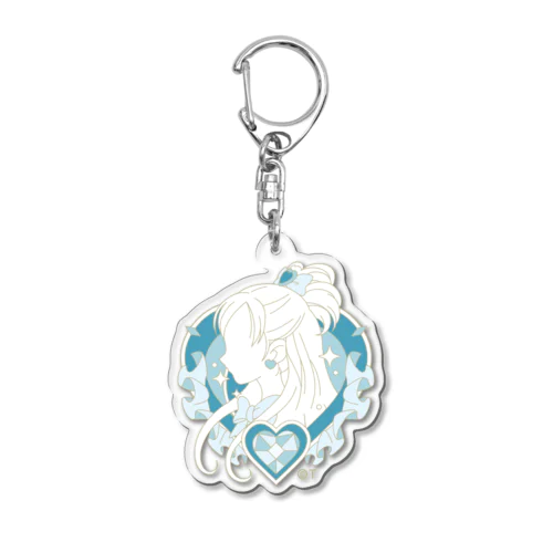 アクリルキーホルダー キュアホワイト Acrylic Key Chain