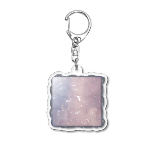 くも. bubble wrap Acrylic Key Chain