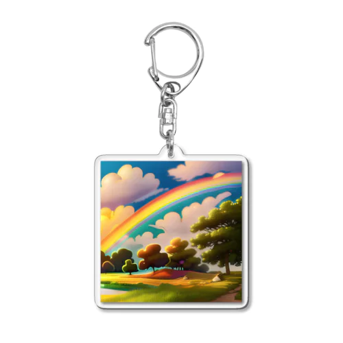 希望のアーチ Acrylic Key Chain