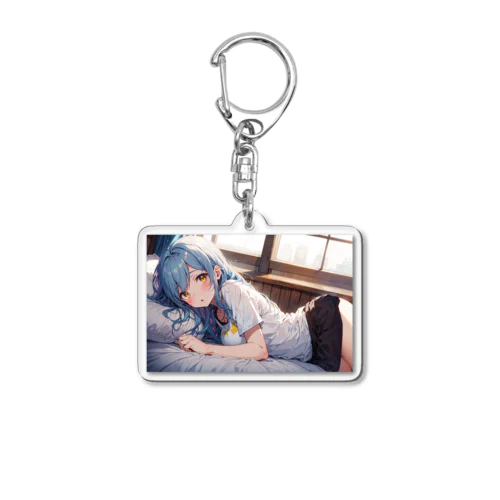 添い寝(朝)ERIN Acrylic Key Chain