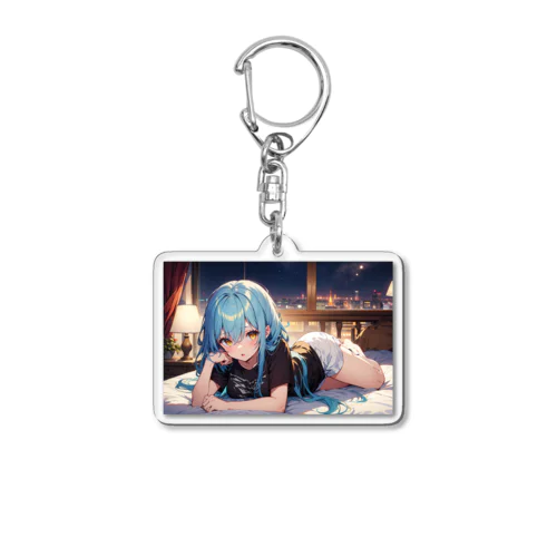 添い寝(夜)ERIN Acrylic Key Chain