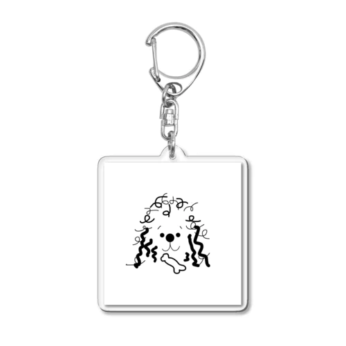 トイプードル Acrylic Key Chain