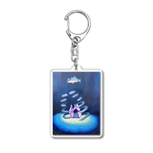 心の氷 Acrylic Key Chain