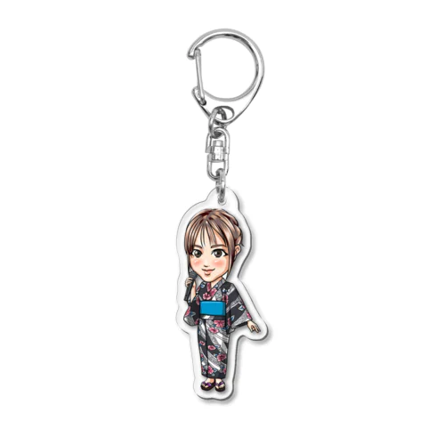 eri(浴衣) Acrylic Key Chain