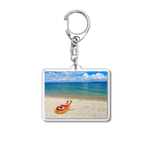 琵琶湖の漂流物 Acrylic Key Chain