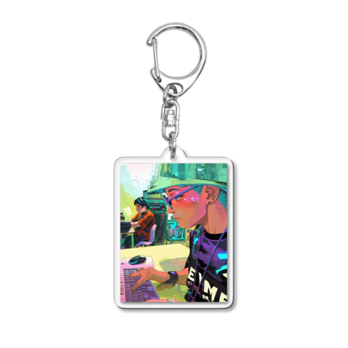 プログラミングキッズ Acrylic Key Chain