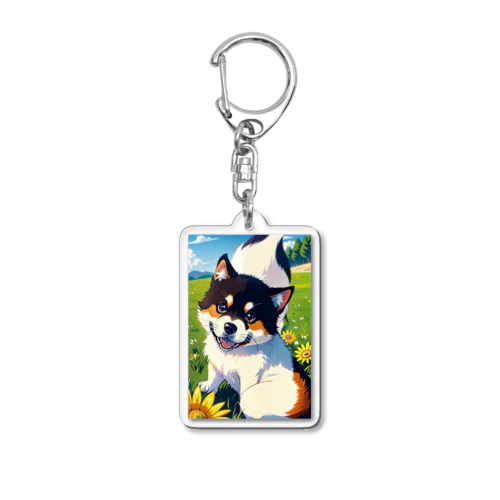 可愛い犬グッズ Acrylic Key Chain