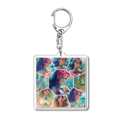 healing mermaidスペシャル Acrylic Key Chain