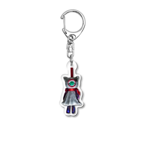 眼ハ口程ニ物ヲ言フ Acrylic Key Chain