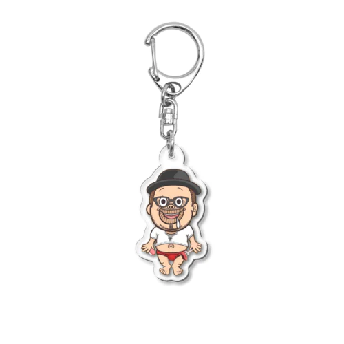 食いしん坊部長 Acrylic Key Chain