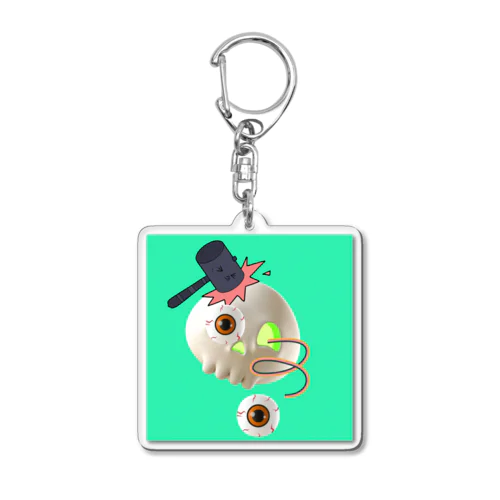 ドクロちゃん Acrylic Key Chain