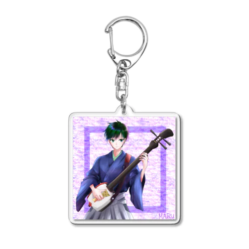 三味線 Acrylic Key Chain