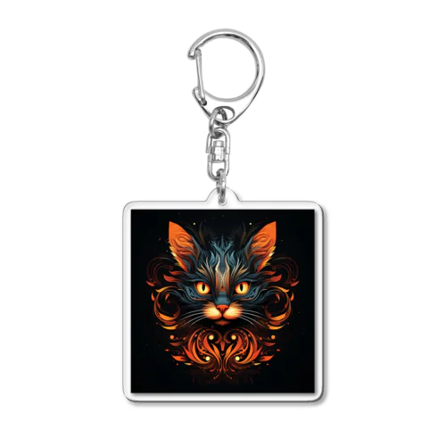 Kit cat Acrylic Key Chain