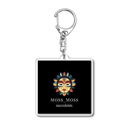 Moss Moss Acrylic Key Chain