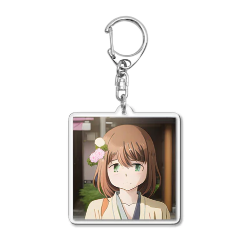 巫女 Acrylic Key Chain