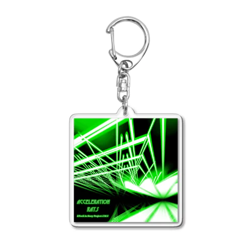 ACCELERATION RAYS’ Acrylic Key Chain