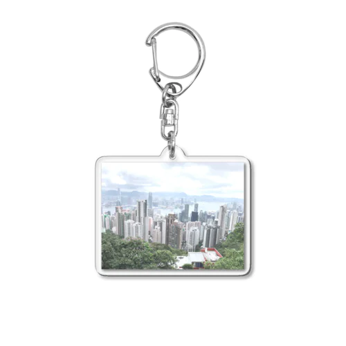 At  Victoria Peak Acrylic Key Chain