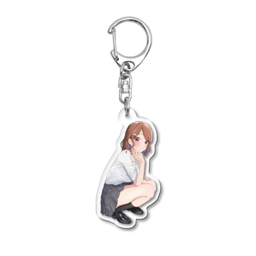 新椎名わた Acrylic Key Chain