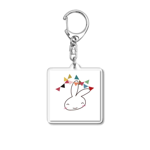 うさぽん Acrylic Key Chain