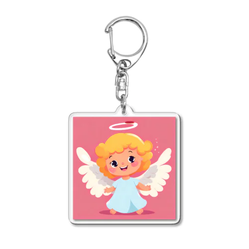 かわいい天使ちゃんグッズ Acrylic Key Chain