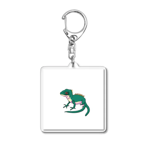 かっこいいトカゲ Acrylic Key Chain