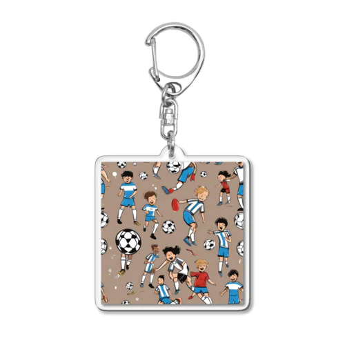 サッカー小僧 Acrylic Key Chain