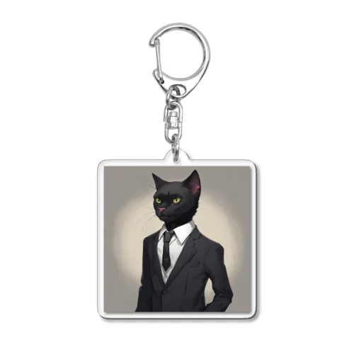 エージェント・キャット🐈‍⬛ Acrylic Key Chain