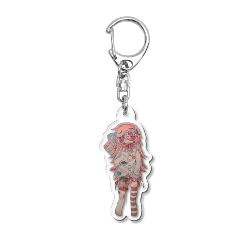 安眠ちゃん Acrylic Key Chain