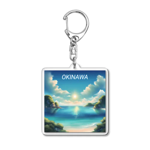 海 Acrylic Key Chain