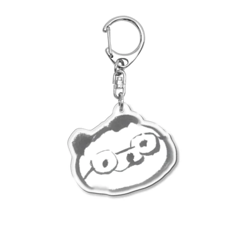 めがねパンダ Acrylic Key Chain